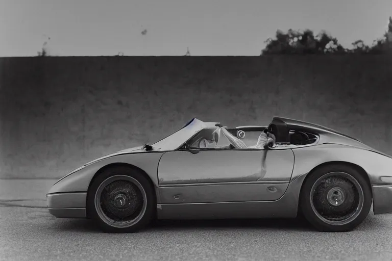 Prompt: a highly detailed photograph of an anthro dapper badger sitting on the hood of his ferrari, ultra realistic, moonlit parking lot, beautiful lighting, photorealistic, hyperrealistic, octane, epic composition, sharp focus, masterpiece, vibrant colors, by richard avedon and annie leibovitz and arnold newman