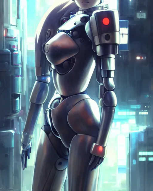 Image similar to portrait Anime Girl in mecha armor in night tokyo Sharp fine face pretty face, realistic shaded Perfect face, fine details. Anime. cyberpunk realistic shaded lighting by katsuhiro otomo ghost-in-the-shell, magali villeneuve, artgerm, rutkowski Jeremy Lipkin and Giuseppe Dangelico Pino and Michael Garmash and Rob Rey