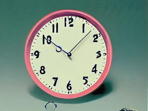 Image similar to an Arby’s commercial for a clock