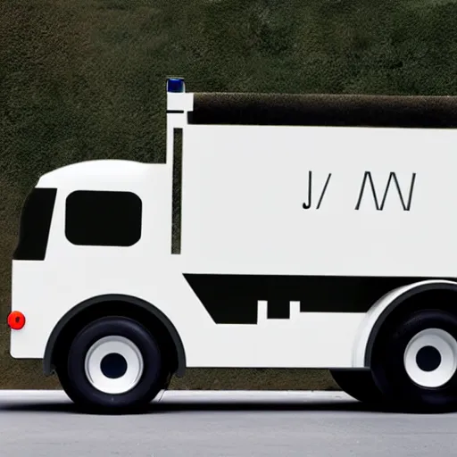 Image similar to jonathan ive dieter rams garbage truck