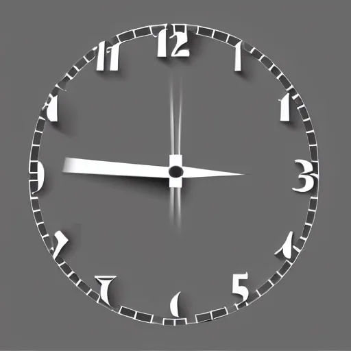 Image similar to vector drawing clock