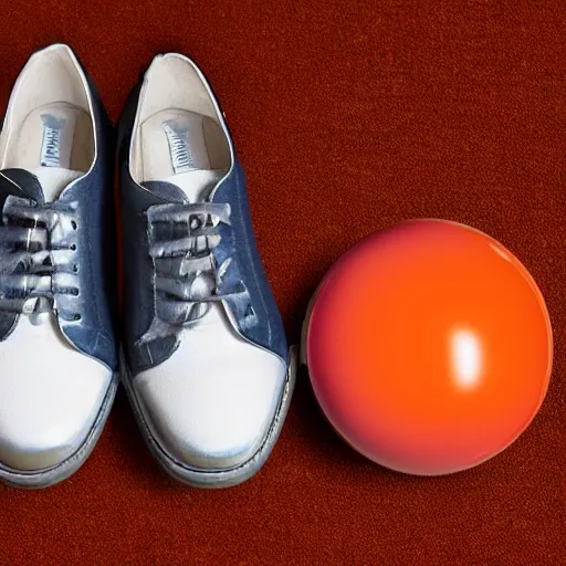 Prompt: spherical shoes