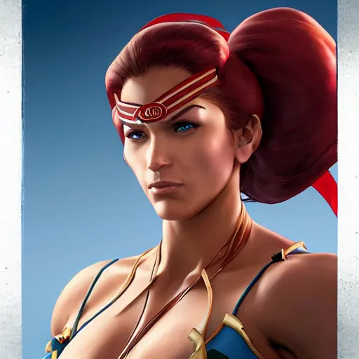 Image similar to ron desantis versus nikki fried, as street fighter characters, cg animation, capcom, realistic, character select portrait, by artgerm, greg rutkowski, alphonse mucha, 3 d