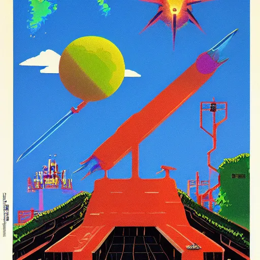 Image similar to soviet poster of terraria