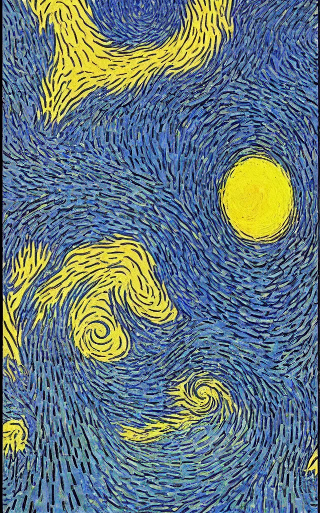 Image similar to rectangular portal gate to another world. fractal. retro minimalist art by jean giraud and van gogh