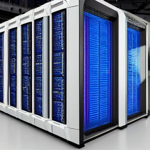 Prompt: the strongest supercomputer in the world, award - winning photograph a - s 2 0