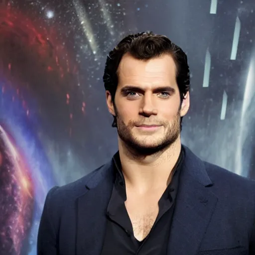 Image similar to Henry Cavill is the captain of the starship Enterprise in the new Star Trek movie