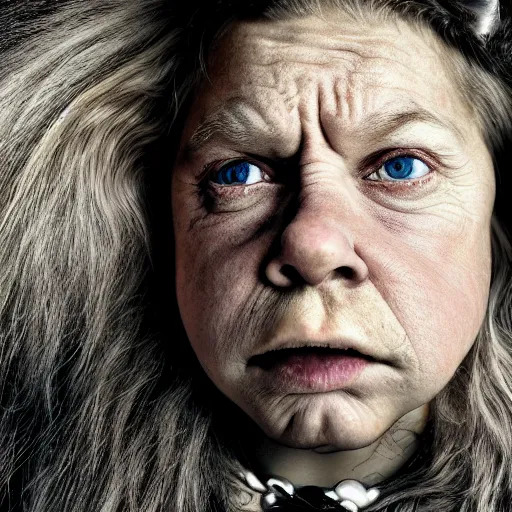 Image similar to damn feisty dwarf degenerate, insanely detailed photo portrait by Annie Leibovitz