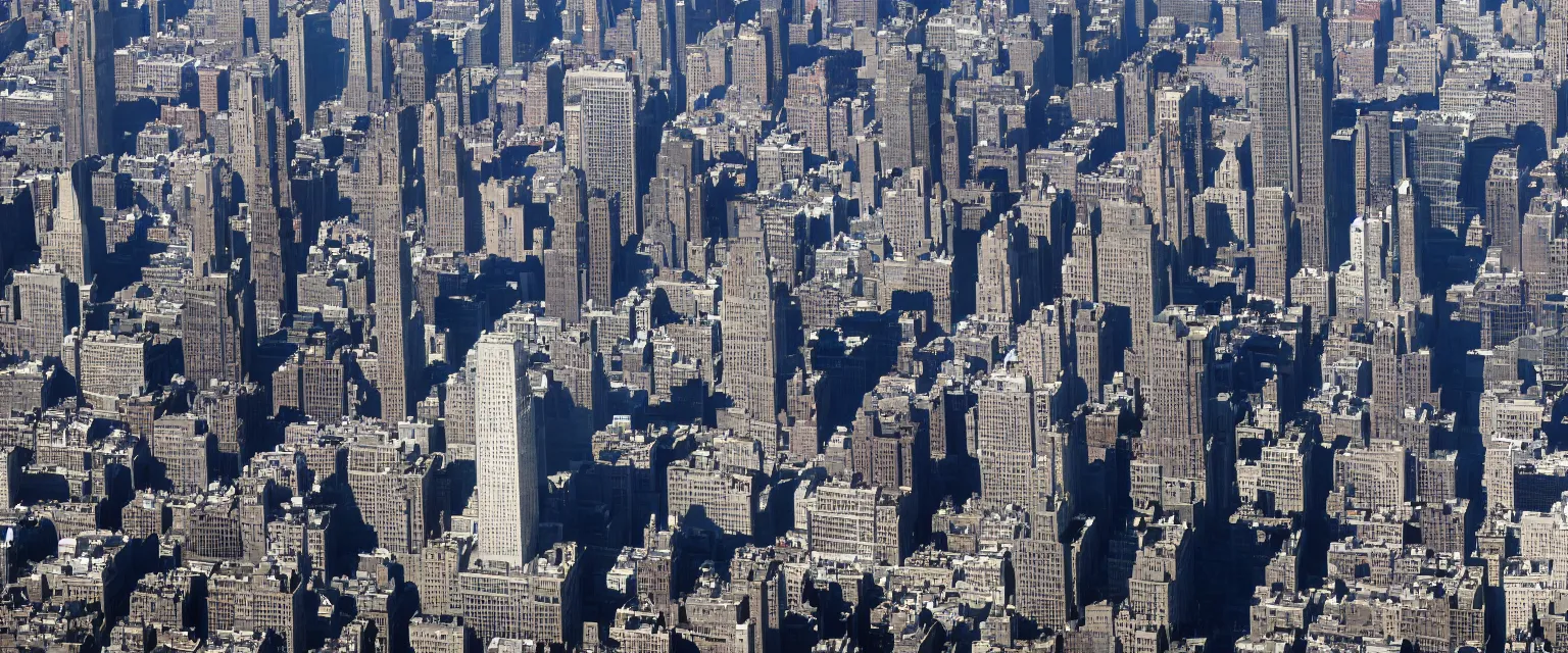 Prompt: The Death Star hovers above New York City, vast, sense of scale