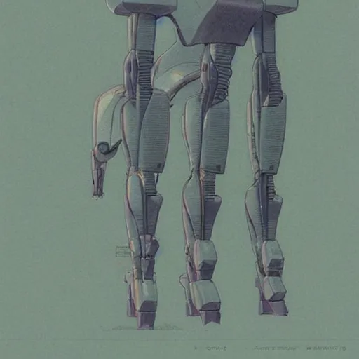 Image similar to Mœbius (((((((((((giant retro human shaped robot))))))))))) . muted colors. by Jean-Baptiste Monge !!!!!!!!!!!!!!!!!!!!!!!!!!!!!!!!!!!!!!!!