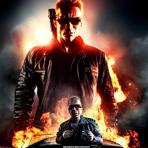 Image similar to terminator movie poster