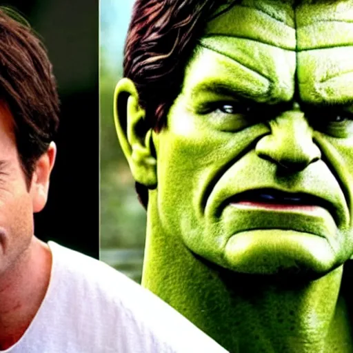 Prompt: Jason Bateman as the hulk