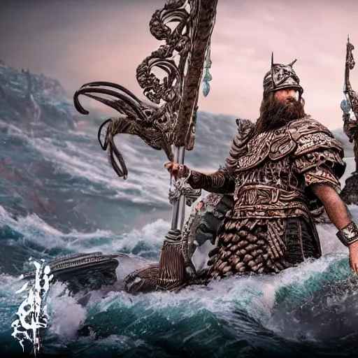 Image similar to vaporwave vikings in dragon ship raid, intricate detail, finely detailed, small details, extra detail, photorealistic, high resolution, vray, hdr, hyper detailed, insane details, intricate, elite, ornate, elegant, luxury, dramatic lighting, octane render, weta digital, micro details, 3 d sculpture