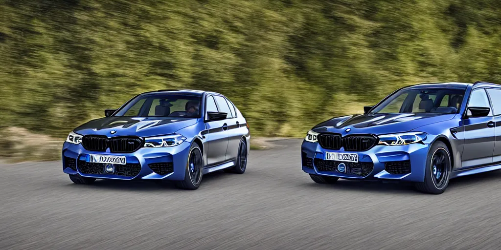 Image similar to “2019 BMW M5 Minivan”