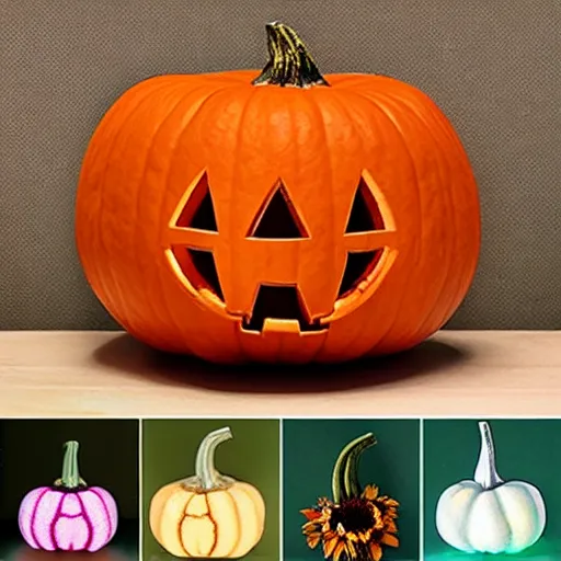 Image similar to pumpkin flower speakers with mp 3