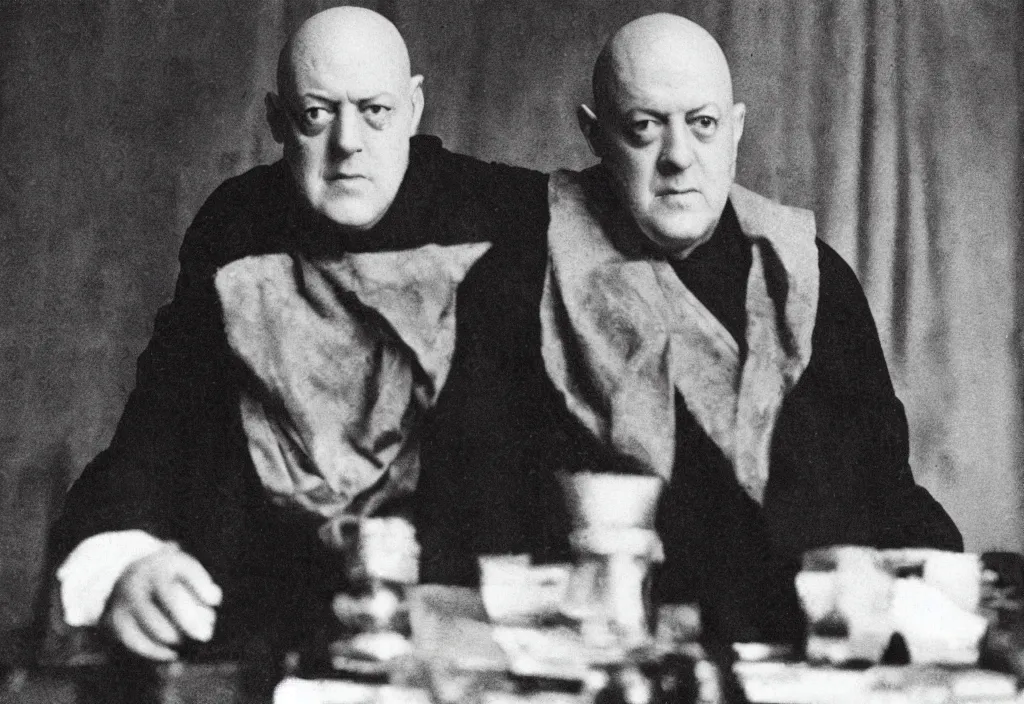 Prompt: aleister crowley