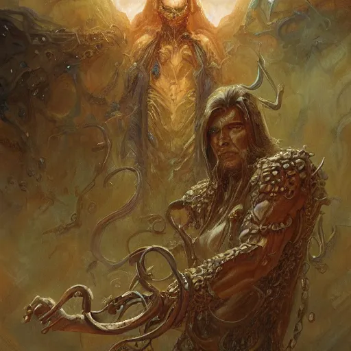 Prompt: The Eldritch God, art by Donato Giancola, Craig Mullins, digital art, trending on artstation