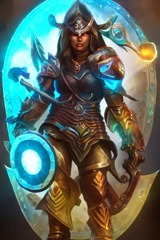 Image similar to shield fantasy epic legends game icon stylized digital illustration radiating a glowing aura global illumination ray tracing hdr fanart arstation by ian pesty and katarzyna da „ bek - chmiel