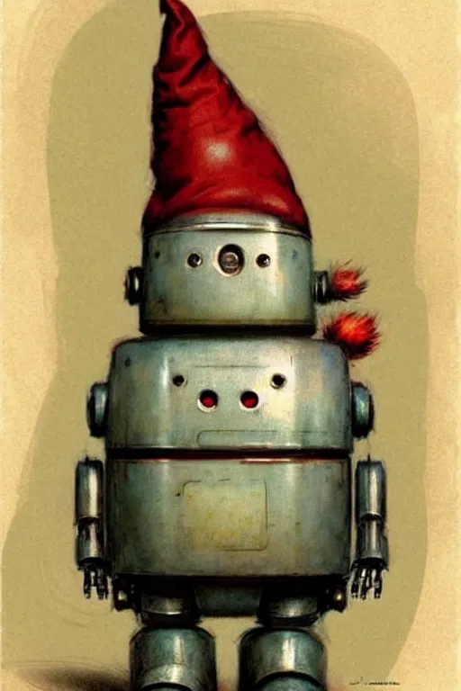 Image similar to ( ( ( ( ( 1 9 5 0 s robot knome fat. muted colors. ) ) ) ) ) by jean - baptiste monge!!!!!!!!!!!!!!!!!!!!!!!!!!!!!!