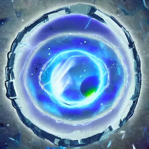 Prompt: portal broken shatter vortex