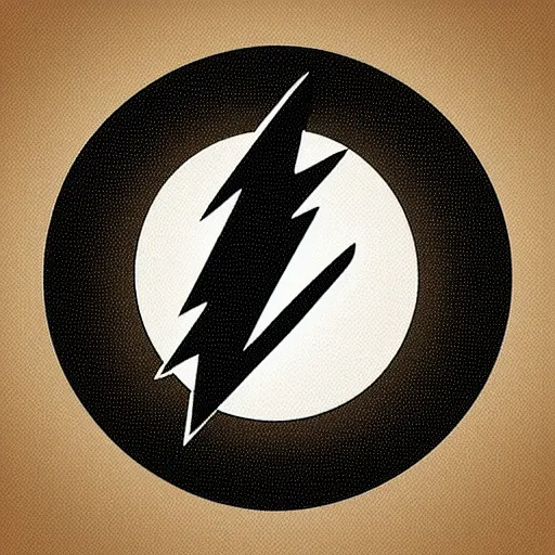 Image similar to lightning storm, icon, digital art, vector