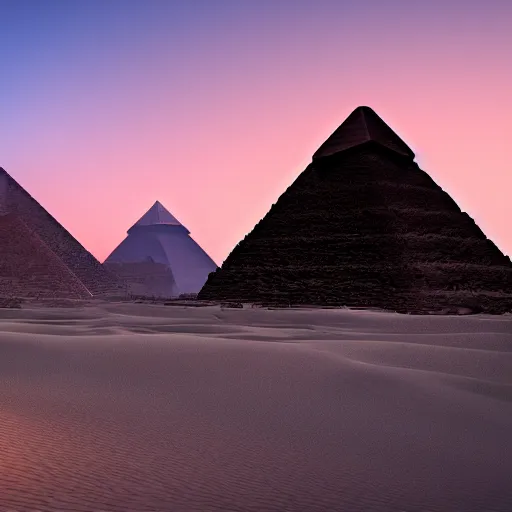 Image similar to pyramids of egypt, octane render, cgsociety, high detailed, 8 k, cinematic composition, detailed shading