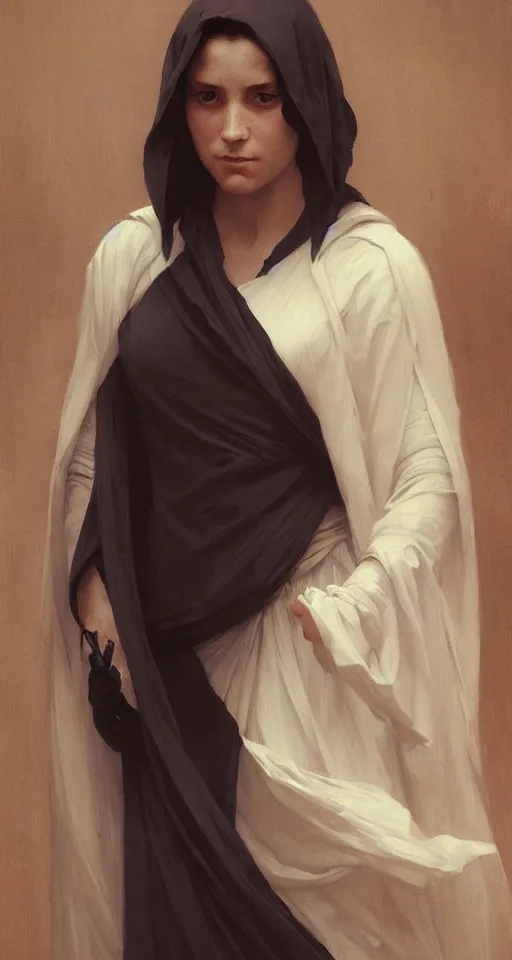 Image similar to a portrait painting of sith lords, art greg rutkowski and william - adolphe bouguereau