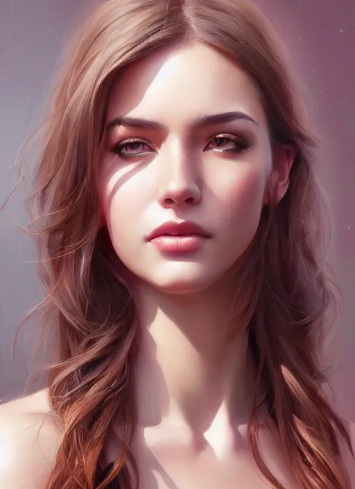 Image similar to full length photo of a gorgeous young woman in the style of stefan kostic, realistic, sharp focus, 8k high definition, insanely detailed, intricate, elegant, art by stanley lau and artgerm