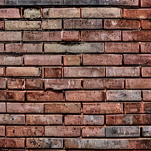 Image similar to a brick wall where each brick is a different colour wide angle shot