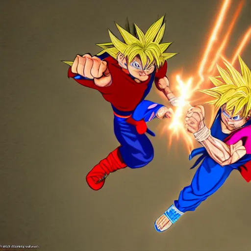 vegeta vs trunks image - Lemmingball Z - IndieDB