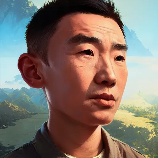 Prompt: highly detailed portrait malcolm un the middle, in gta v, stephen bliss, unreal engine, fantasy art by greg rutkowski, loish, rhads, ferdinand knab, makoto shinkai and lois van baarle, ilya kuvshinov, rossdraws, tom bagshaw, global illumination, radiant light, detailed and intricate environment