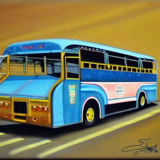 Image similar to city bus 1 9 8 0 by semen faibisovich
