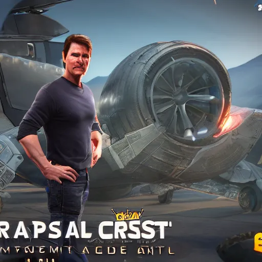 Image similar to ! dream tom cruise in clash royale, clash royale, concept art, octane render, unreal engine 5, highly detailed, high quality, 8 k, soft lighting, realistic face, path traced