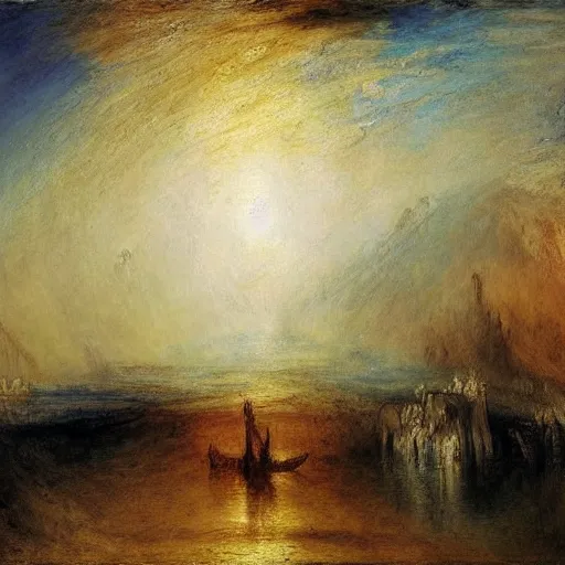 Prompt: an artwork by william turner