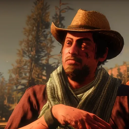 Image similar to guido mista in red dead redemption 2