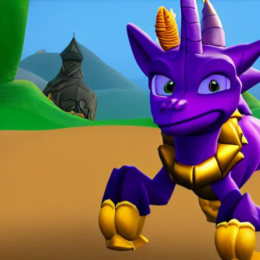 Image similar to photo of spyro