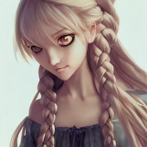 anime girl hairstyles braids