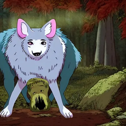 Image similar to princess mononoke