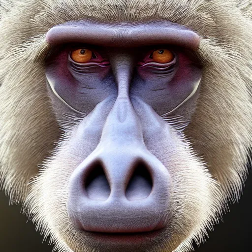 Image similar to boris johnson as a baboon, photorealistic, highly detailed 8 k