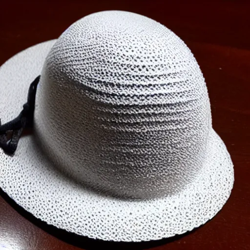 Image similar to 3d printed hat