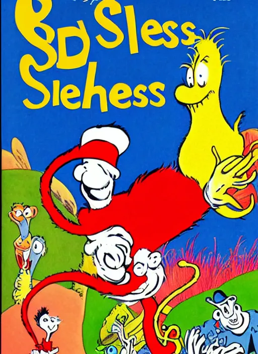 Image similar to dr.seuss book cover