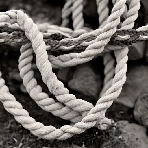 Image similar to a hand shaped rope