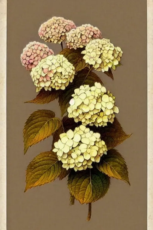 Image similar to ( ( ( ( ( 1 9 5 0 s retro hydrangea. muted colors. ) ) ) ) ) by jean - baptiste monge!!!!!!!!!!!!!!!!!!!!!!!!!!!!!!