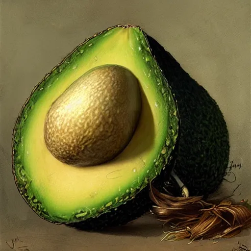 Image similar to watson - avocado hybrid by jean - baptiste monge