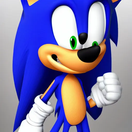 Image similar to Tonic the fox, Sonic original character, photorealistic