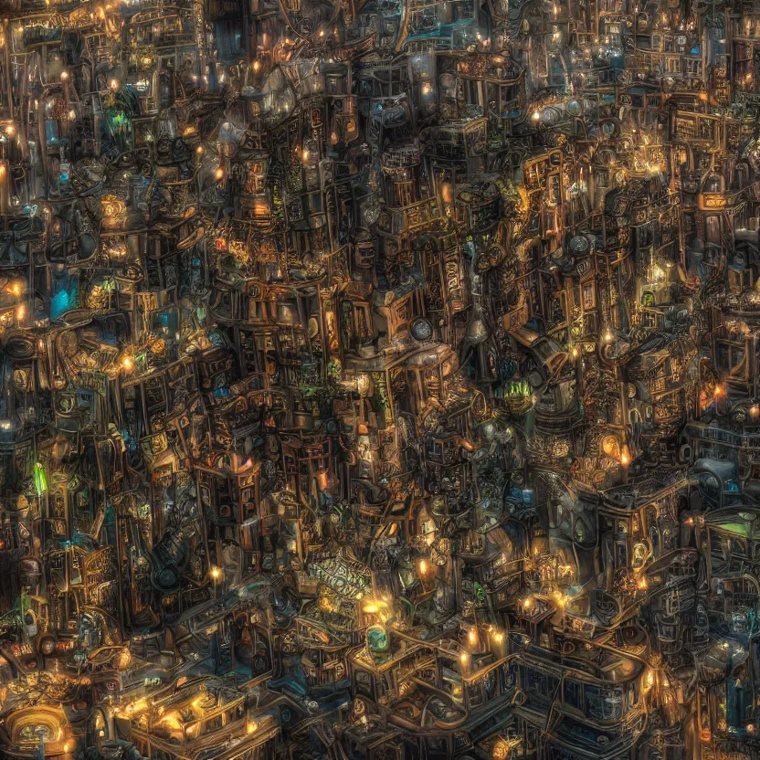 Image similar to steampunk city, photograph, 8 k