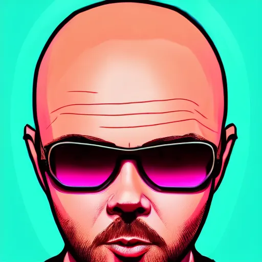 Karl Pilkington, pink and blue mohawk hairstyle, | Stable Diffusion ...