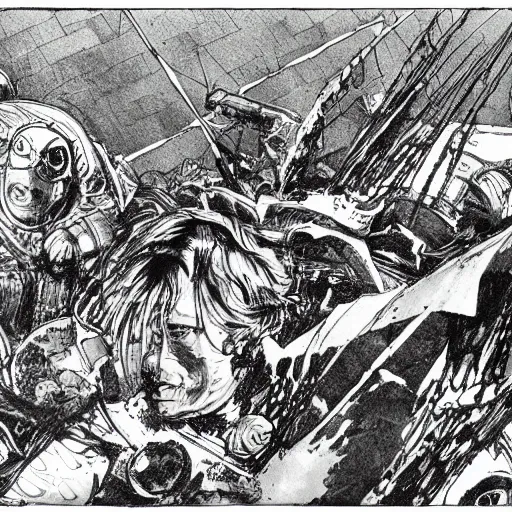 Image similar to the sacking of rome drawn by q hayashida