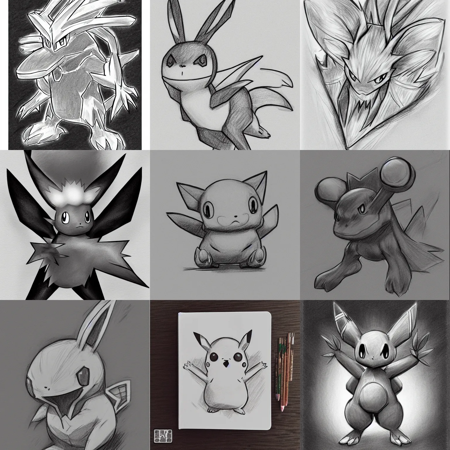 draw Ash and Pikachu pokemon | timelapse drawing with graphite pencil -  YouTube