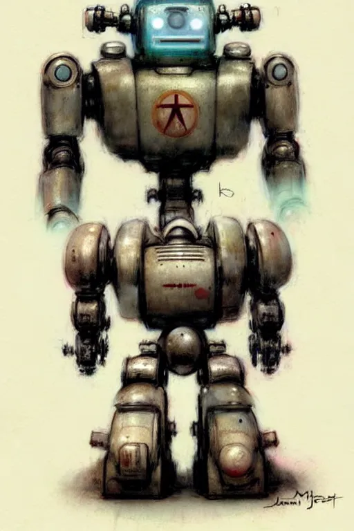 Image similar to ( ( ( ( ( 1 9 5 0 s robot knome mecha. muted colors. ) ) ) ) ) by jean - baptiste monge!!!!!!!!!!!!!!!!!!!!!!!!!!!!!!